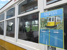 trolley sign