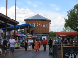 railyard in Santa Fe