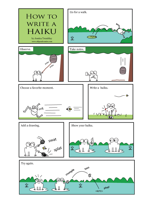 comic how to write a haiku