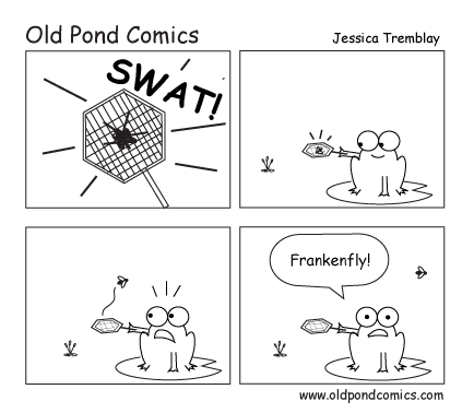 Old Pond Comics Frankenfly